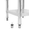 vidaXL Kitchen Work Table 60x60x85 cm Stainless Steel