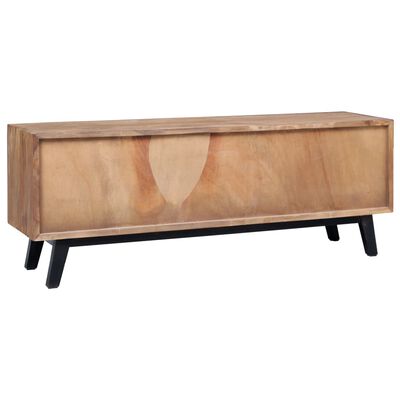 vidaXL TV Cabinet 120x30x45 cm Solid Teak