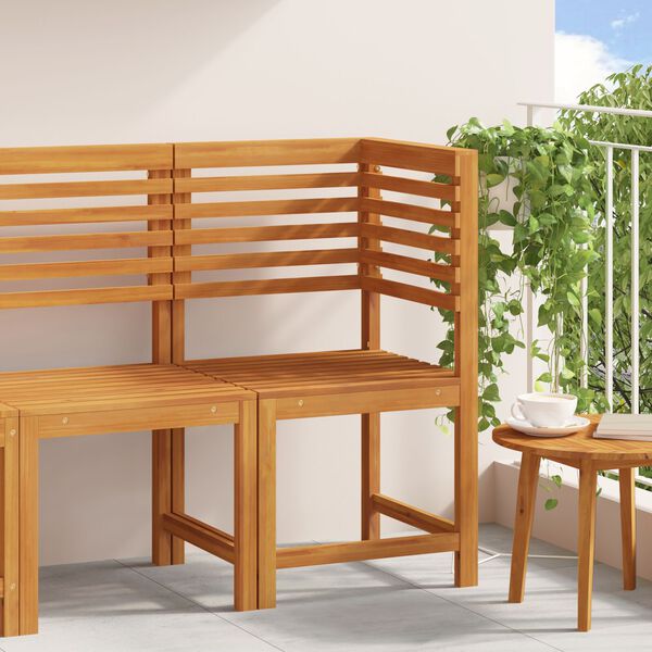 vidaXL Garden Chair Corner Solid Wood Acacia