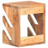 vidaXL Wall Mounted Skateboard Holder 25x20x30 cm Solid Acacia Wood