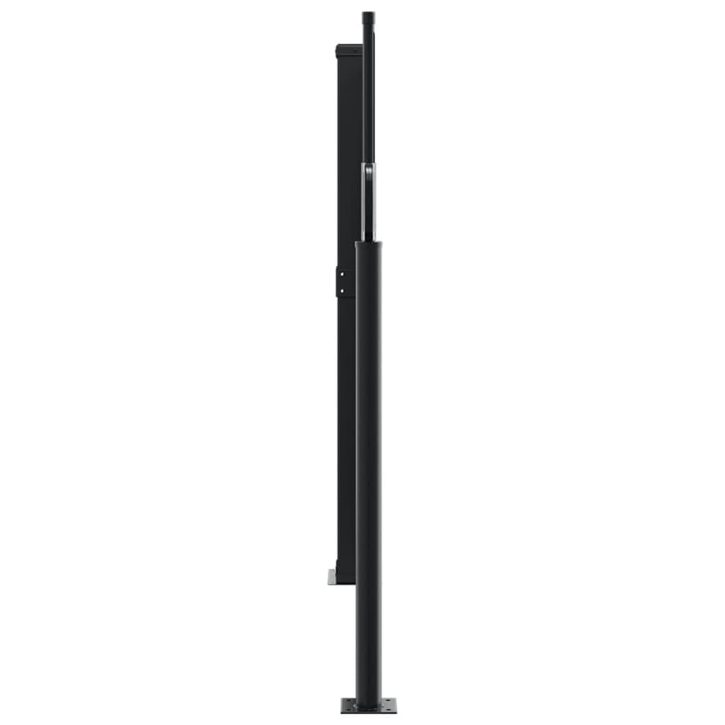 vidaXL Retractable Side Awning Anthracite 140x1200 cm