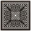 vidaXL Garden Table Bronze 90x90x73 cm Cast Aluminium