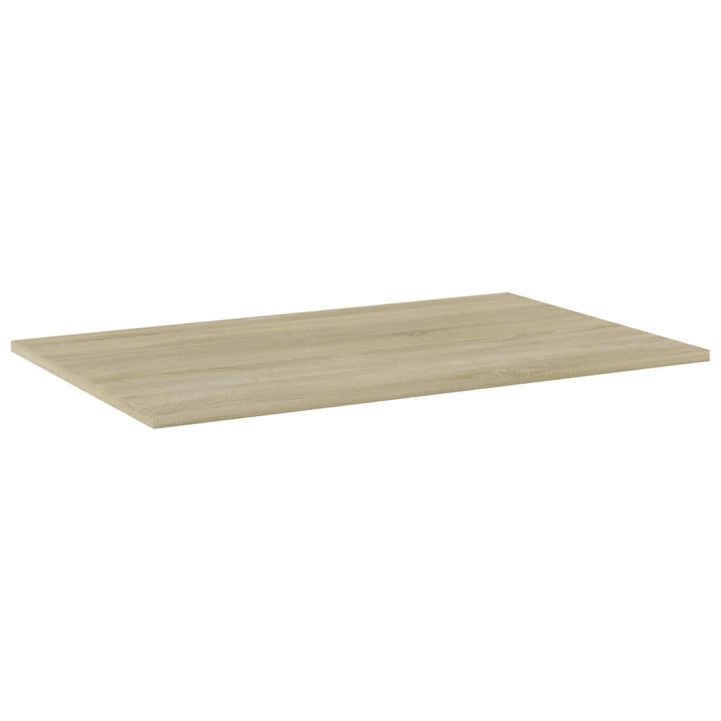 vidaXL Bookshelf Boards 8 pcs Sonoma Oak 80x50x1.5 cm Engineered Wood