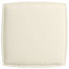 vidaXL Pallet Cushion Set 2 pcs Cream Oxford Fabric