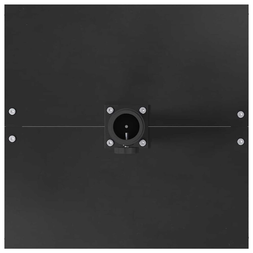 vidaXL Outdoor Umbrella Bases Black 45 x 45 x 31 cm Steel