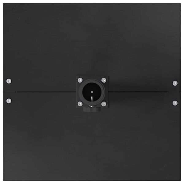 vidaXL Outdoor Umbrella Bases Black 45 x 45 x 31 cm Steel
