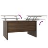 vidaXL Coffee Table Brown Oak 80x50x42.5 cm Engineered Wood