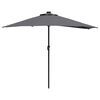 vidaXL Garden Parasol Anthracite 294 x 150 x 224 cm Fabric