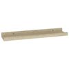 vidaXL Wall Shelves 2 pcs Sonoma Oak 40x9x3 cm