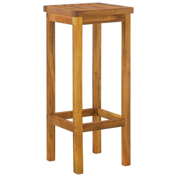 vidaXL 3 Piece Garden Bar Set Solid Wood Acacia
