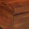 vidaXL Storage Trunk 110x35x41 cm Solid Acacia Wood