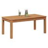 vidaXL Table Brown 95 x 45 x 40 cm Solid Teak Wood