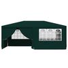 vidaXL Professional Party Tent with Side Walls 4x6 m Green 90 g/m?