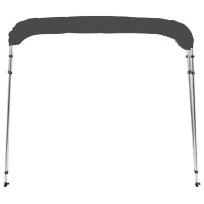 vidaXL 4 Bow Bimini Top Anthracite 243x196x137 cm