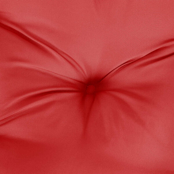 vidaXL Garden Bench Cushion Red 150x(50+50)x7cm Oxford Fabric