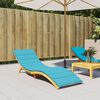 vidaXL Lounger Cushion Oxford fabric (100% polyester) Turquoise