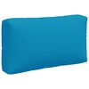 vidaXL Pallet Cushions 3 pcs Light Blue Fabric