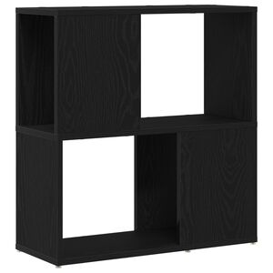 vidaXL Entertainment Center Black 60 x 24 x 63 cm Engineered wood
