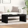 vidaXL Coffee Table Black Engineered Wood