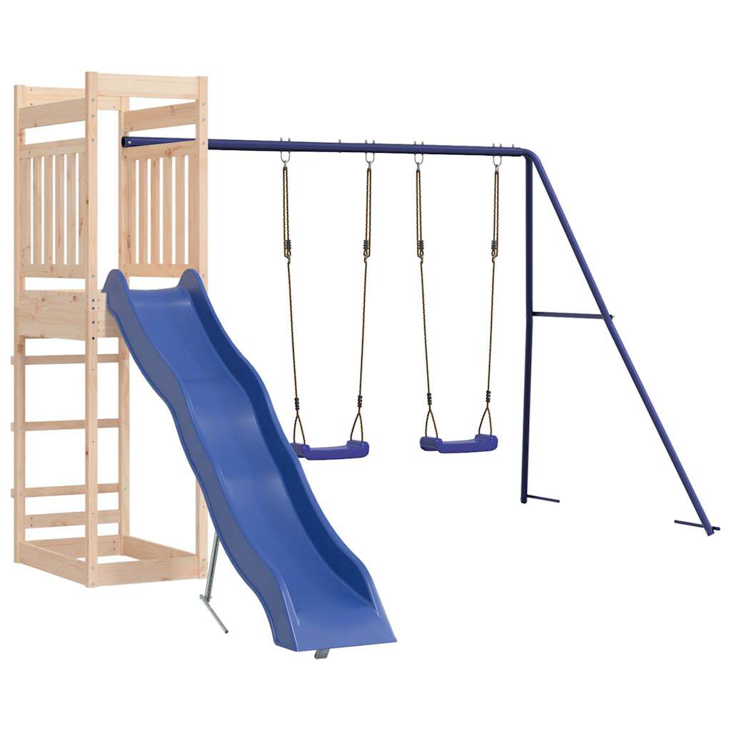 vidaXL Outdoor Playset Solid Wood Pine