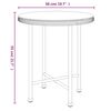 vidaXL 3 Piece Garden Dining Set Poly Rattan