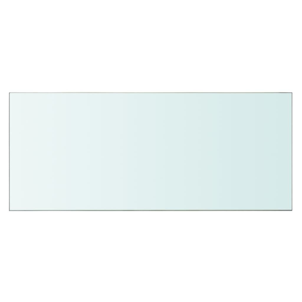 vidaXL Shelf Panel Glass Clear 70x30 cm
