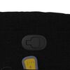 vidaXL Stand up Massage Recliner Chair Black Fabric