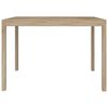 vidaXL Dining Table 110x70x75 cm Solid Wood Acacia