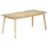 vidaXL Dining Table 180x90x76 cm Solid Mango Wood