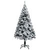 vidaXL Artificial Pre-lit Christmas Tree with Ball Set LEDs Green 120 cm