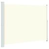 vidaXL Patio Retractable Side Awning 220x300 cm Cream