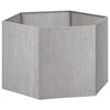 vidaXL Planter Rusty 60x60x45 cm Corten Steel