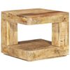 vidaXL Coffee Table 45x45x40 cm Solid Wood Mango
