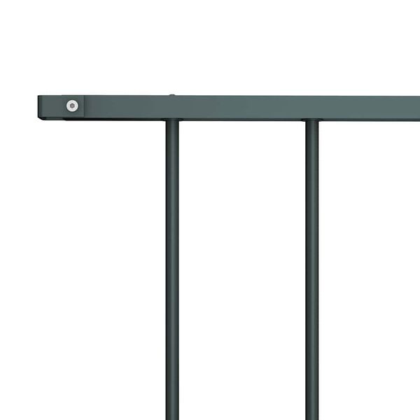vidaXL Fence Panel Powder-coated Steel 1.7x1.17 m Anthracite