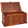 vidaXL Storage Chest 79x34x32 cm Solid Acacia Wood