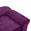 vidaXL Dog Sofa Burgundy 72x45x30 cm Plush