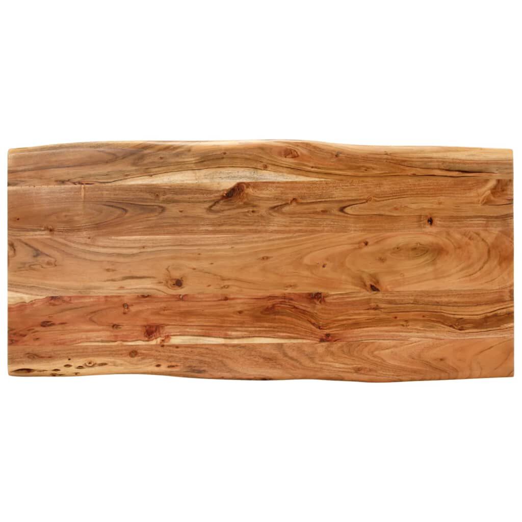 vidaXL Dining Table 110x50x76 cm Solid Wood Acacia
