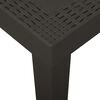 vidaXL Garden Table Anthracite 79x65x72 cm Plastic