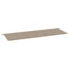 vidaXL Garden Bench Cushion Taupe 150x50x3 cm Oxford Fabric