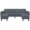 vidaXL Living Room Couch 3 pcs Dark Grey