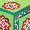vidaXL Hand Painted Sideboard Multicolour 70x35x60 cm Solid Mango Wood