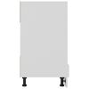 vidaXL Oven Cabinet Lyon White 60x46x81.5 cm Engineered Wood
