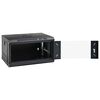 vidaXL 6U Wall Mounted Network Cabinet 19" IP20 53x40x30 cm