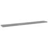 vidaXL Bookshelf Boards 4 pcs Concrete Grey 80x10x1.5 cm Engineered Wood