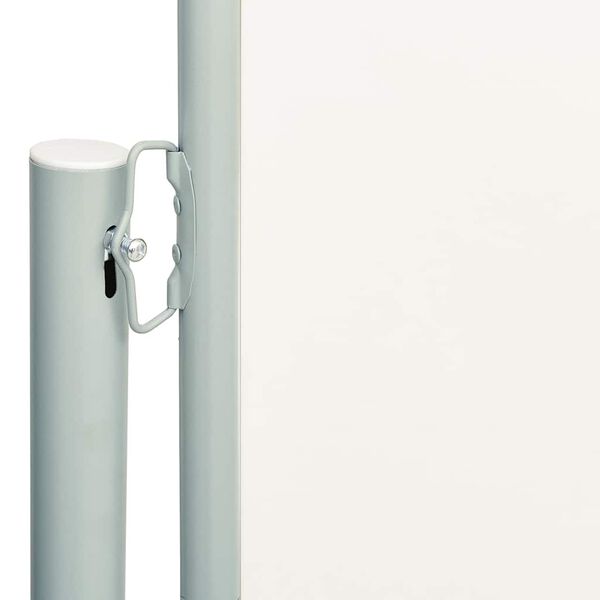 vidaXL Patio Retractable Side Awning 117x600 cm Cream