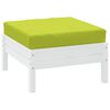 vidaXL Pallet Cushion Bright Green Oxford Fabric