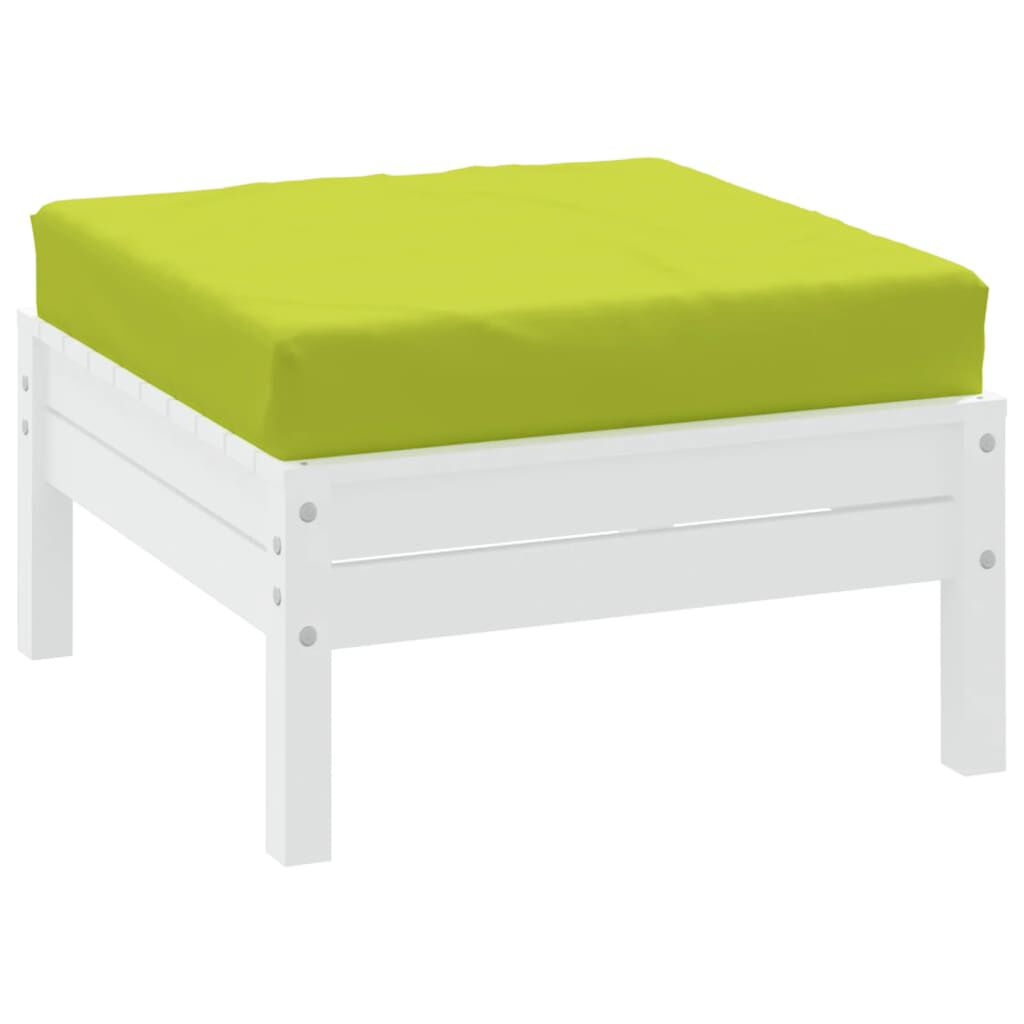 vidaXL Pallet Cushion Bright Green Oxford Fabric