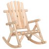 vidaXL 4 Piece Garden Lounge Set Solid Wood Spruce