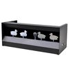 Magnetic Knockdown Pellet Catcher 4+1 Targets Duck Design