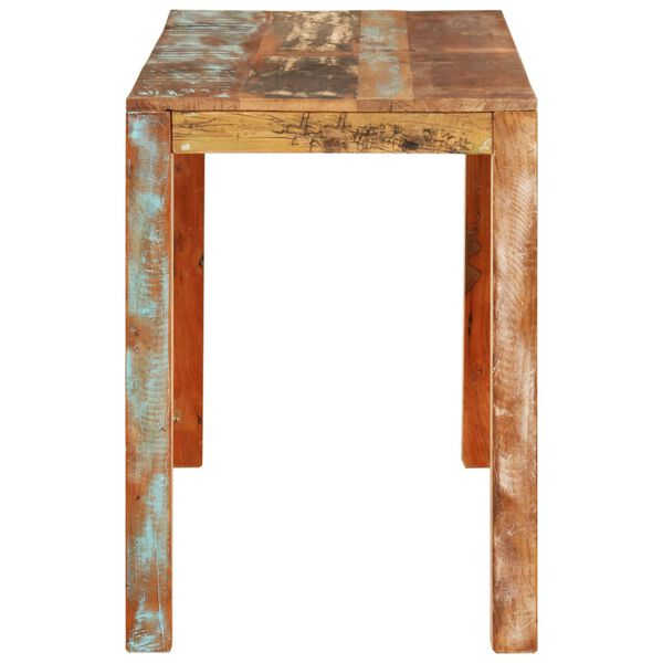 vidaXL Dining Table 110x55x76 cm Solid Wood Reclaimed